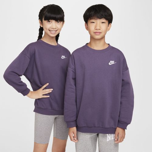 Sweat Oversize Nike Sportswear Club Fleece Pour Ado - Pourpre - Xs