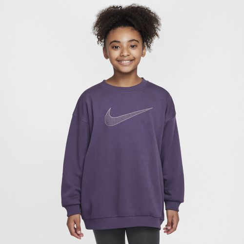 Sweat Oversize Nike Sportswear Club Fleece Pour Ado (Fille) - Pourpre - Xs