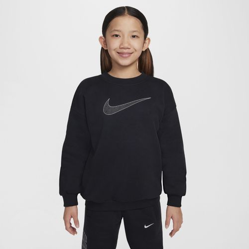 Sweat Oversize Nike Sportswear Club Fleece Pour Ado (Fille) - Noir - Xs