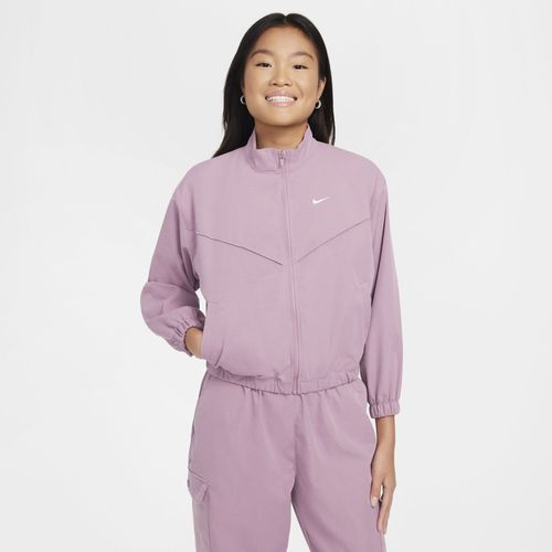 Veste Oversize Légère Nike Sportswear Pour Fille - Pourpre - Xs