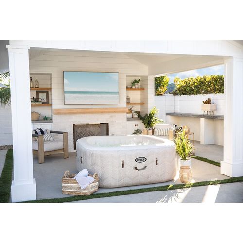 Pure Spa Chevron 4 places + 4 appuie tete 28501 offerts