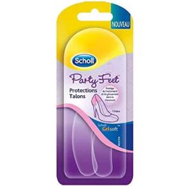 Scholl Etui De 2 Semelles Gelsoft Party Feet Protections Talons 