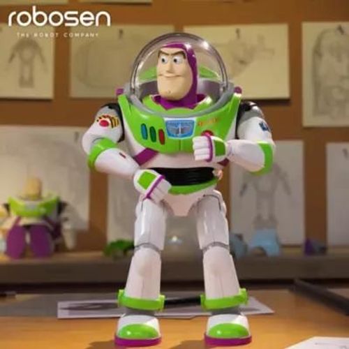 Robot figurine du ranger de l'espace Buzz l'Éclair par Robosen, Toy Story