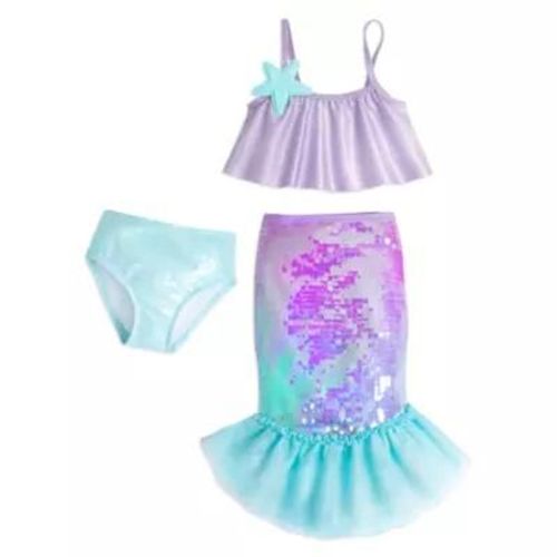 Ensemble Maillot De Bain La Petite Sirène Deluxe Pour Enfants