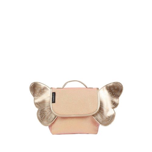 Sac A Dos Papillon Caramel et Cie 60586 Corail Paillettes 23*21*8 cm