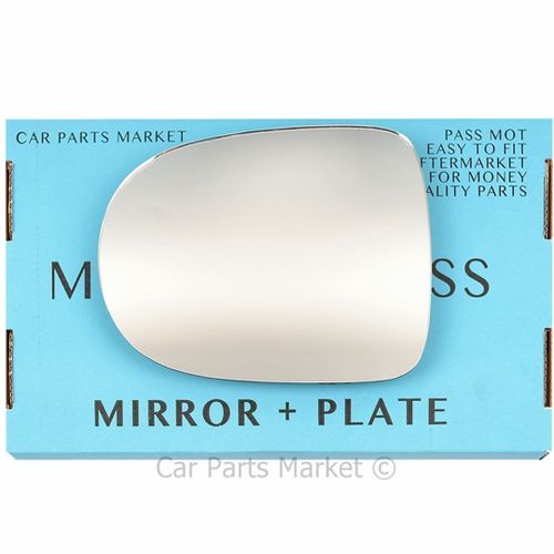 Linke Seite Flügel Tür Spiegel Glas Für Renault Twingo 2011-2014 + Platte