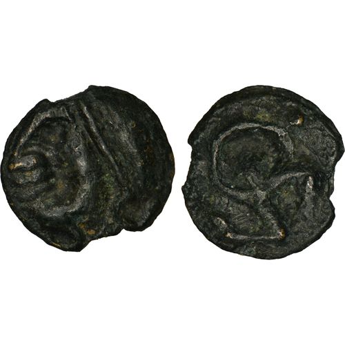 Gaule - Eduens - Potin À L'Hippocampe - Bibracte - 3.01 G, - Tres Rare - Lt.2935 - 25-346