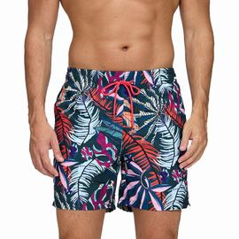 Escatch-Shorts De Plage En Polyester Pour Hommes,Pantalons De Plage Pour Hommes,Para Zones Bre,Sport,Surf,Proximité,Wstring,Grande Taille,Été,2025-Xxl-Banana Leaves