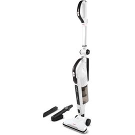CLOUDDS_Forzaspira Light And Clean,Aspirateur 3 En 1,Balai Electrique Filaire,Sans Sac,Technologie Cyclonique,Filtre Hepa,Brosse Avec Eclairage,Stationnement Vertical,Blanc