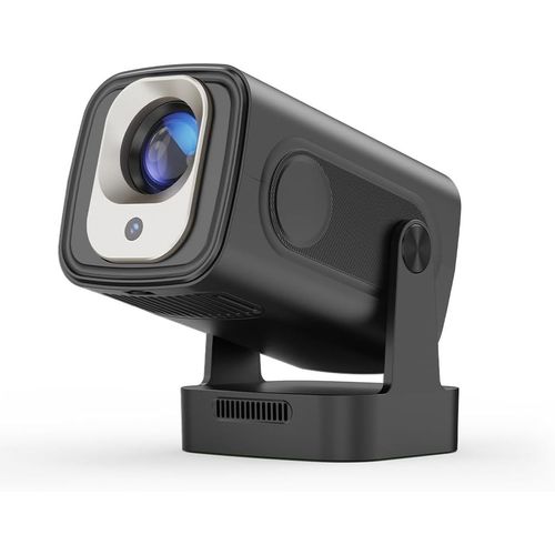CLOUDDS_(Autofocus & 1080P)Mini Vidéoprojecteur Smart 4K,Vidéoprojecteur Portable Avec Wi-Fi Et Bluetooth,Haut-Parleur 5W,Projecteur Android,Commande Vocale,Projecteur De Film Extérieur