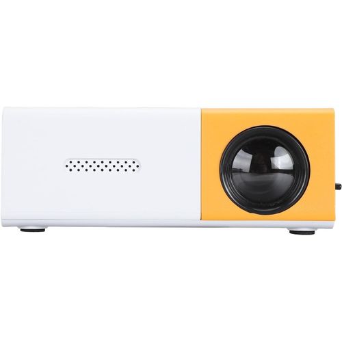 CLOUDDS_Mini Projecteur,Projecteur Portable Full Hd 1080P Avec Haut-Parleurs,Projecteur De Film Extérieur,Vidéoprojecteur Led Pour Cinéma Maison,Pour Enfants (Prise Ue)