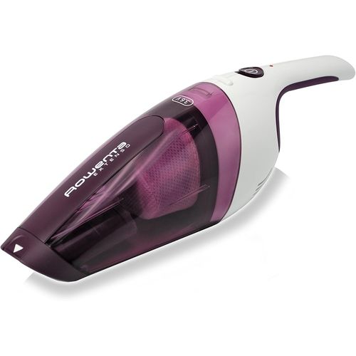 CLOUDDS_Extenso Aspirateur À Main Sans Fil,Simple D'Utilisation,10 Minutes D'Autonomie,Embout Télescopique,Bac À Poussière 350 Ml Ac232001 Blanc/Violet