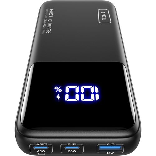 Batterie Externe, 20000mah 65w Fast Charging Power Bank For Phone & Laptop, Batterie Portable Usb C Input & Output Compatible Avec Macbook Steam Deck Ipad Iphone 16 15 14 Pro Samsung S23 Etc
