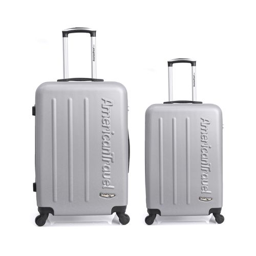 AMERICAN TRAVEL - LOT DE 2 - VALISE WEEKEND ET VALISE CABINE BRONX