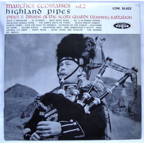Marches Écossaises, Vol. 2 / Higland Pipes / Lp 25cm Original 1959
