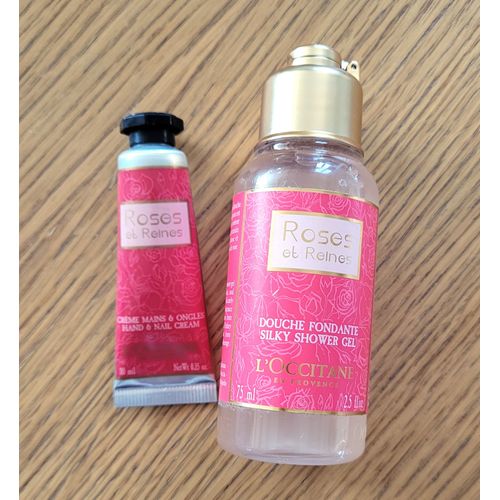L'Occitane Roses Et Reines Lot Gel Douche Et Crème Mains 