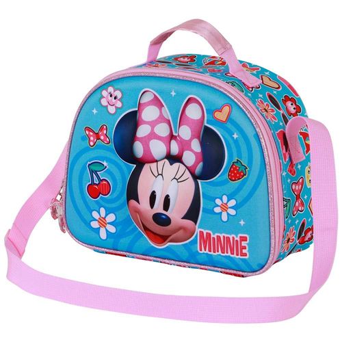 Sac Repas 3D - Disney Minnie Mouse Happiness - Bleu - Taille Unique