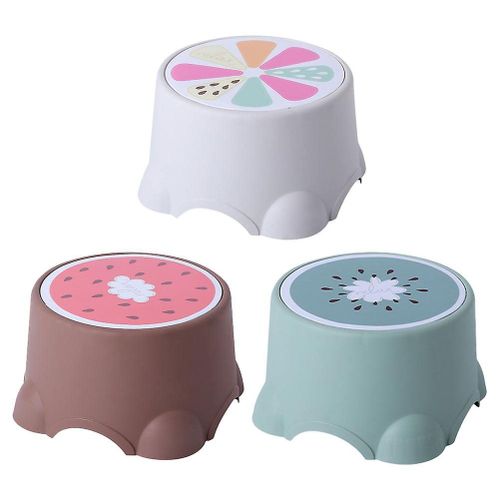 Ensemble De 3 Marchepieds Pour Enfants ¿ Tabourets Empilables, Sûrs Et Durables Pour Chambre D'enfant Et Table À Manger ¿ Design Coloré