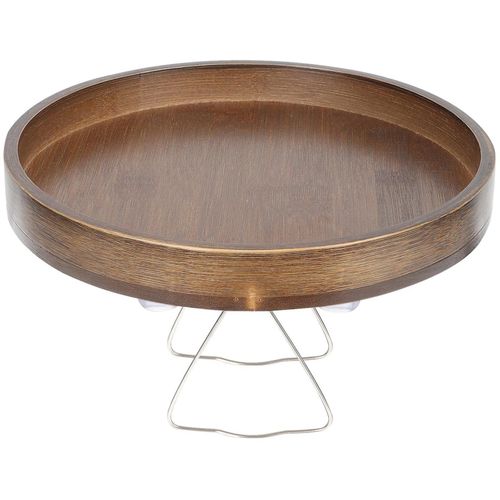 Plateau D'accoudoir De Canapé Élégant En Bois - Table Polyvalente Pour Boissons Et Collations Pour Canapé, Design Compact Et Durable