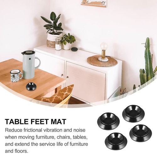 Lot De 8 Protections De Pieds De Chaise ¿ Patins Antidérapants Pour Réduire Le Bruit Et Protéger Des Rayures Sur Toutes Les Surfaces