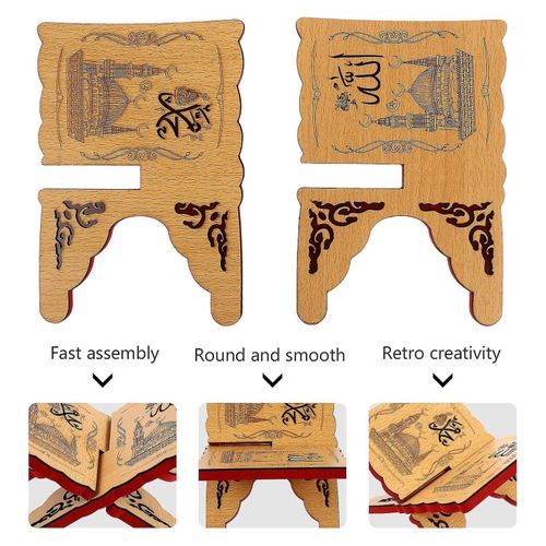 Élégante Bibliothèque En Bois Antique - Accessoire Décoratif Pour La Maison - Cadeau Parfait Pour Toutes Les Occasions