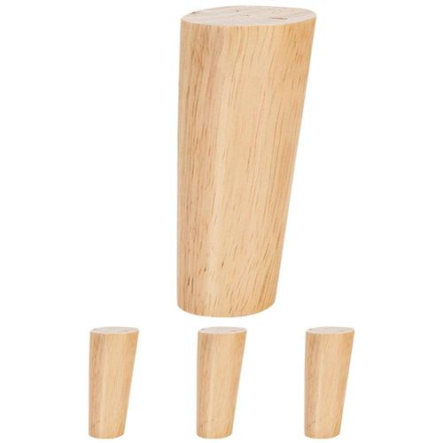Pieds De Meubles En Bois De Qualité Supérieure ¿ Extension De Remplacement Pour Pieds De Canapé, Armoires Et Commodes ¿ Installation Facile