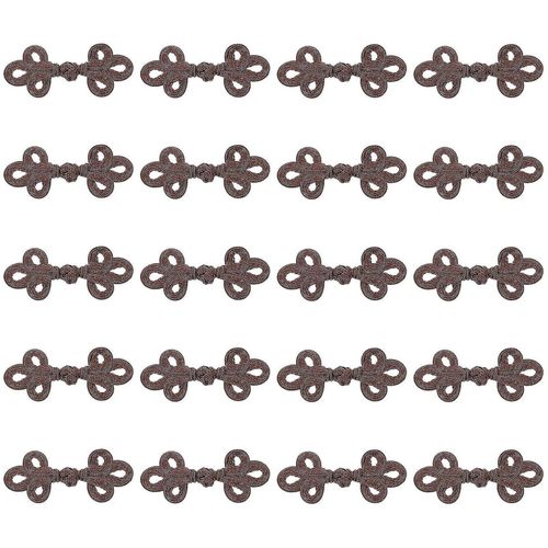 20 Paires De Boutons Élégants Pour Cheongsam ¿ Attaches Durables Pour Vêtements Et Housses De Chaise, Design Ethnique Rétro