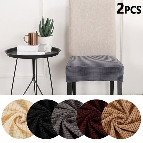 Lot De 2 Housses De Chaise De Salle À Manger Extensibles ¿ Imperméables, Résistantes Aux Taches, Faciles À Installer, Design Élégant Pour La Décoration Intérieure
