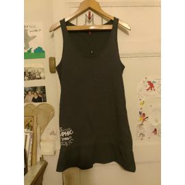 Robe Courte Grise Foncée 40 L Miss Captain.