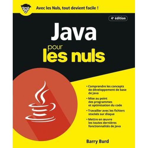 Java Pour Les Nuls 4e Édition