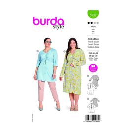 Patron Burda 5732 - Robe & Blouse