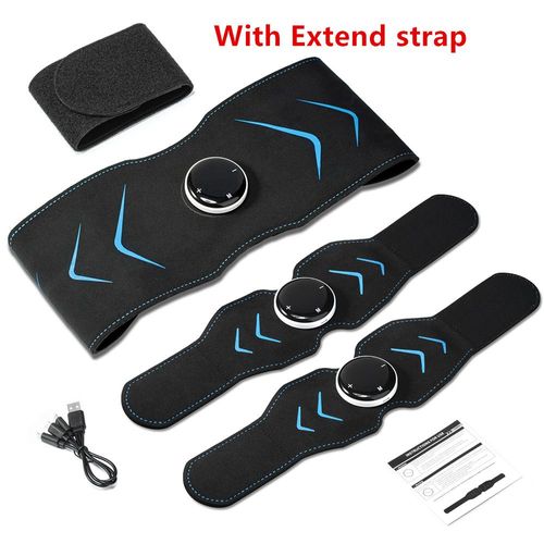 Ceinture Amincissante Pour Le Corps,Formateur Abdominal Électrique,Tonifiant Musculaire,Perte De Poids,Ems Intelligent,Fitness,Vibration,Unisexe - Type Set And Extend Strap