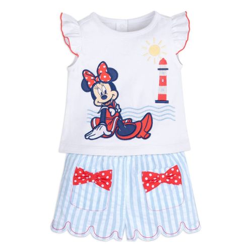 Ensemble T-Shirt Et Short Minnie Pour Bébé