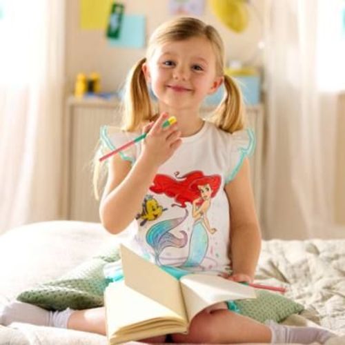 Pyjama Short La Petite Sirène Pour Enfants