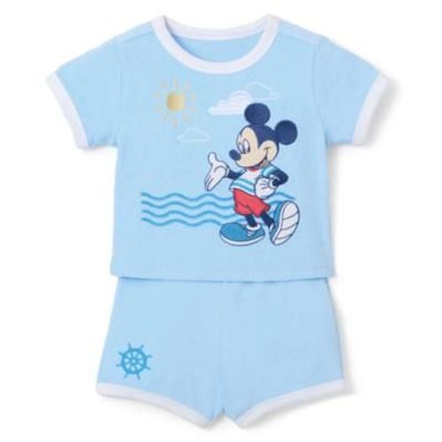 Ensemble T-Shirt Et Short Mickey Pour Bébé