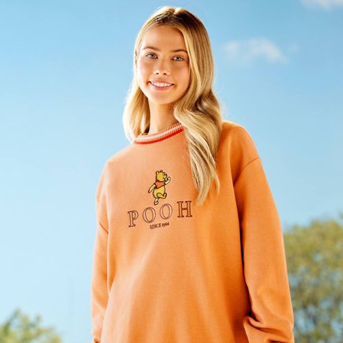 Sweatshirt Winnie Fauve Pour Adultes, Winnie L'ourson