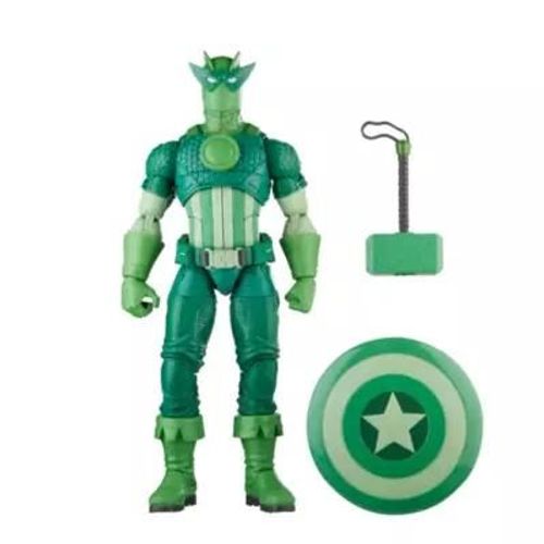 Hasbro Figurine de collection Super-Adaptoide Marvel Legends Series, Avengers 60e anniversaire