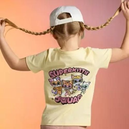 T-Shirt Superchatons Pour Enfants