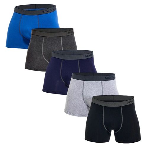 5 Pièces Boxer Et Caleçons En Coton Pour Homme,Sous-Vêtements De Marque,Ensemble De Luxe,Boîte Sexy,Kit De Slip,2023,5 Pièces - Type B19 5pcs-2-S
