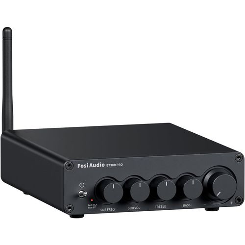 ChenQuanSarl-Bt30D Pro Mini Amplificateur Bluetooth Hi-Fi Avec Tpa3255, 165 W X2 + 350 W Ampli De Caisson De Basses 2.1Ch, Pour Haut-Parleurs D'Étagère D'Extérieur, Caissons De Basses