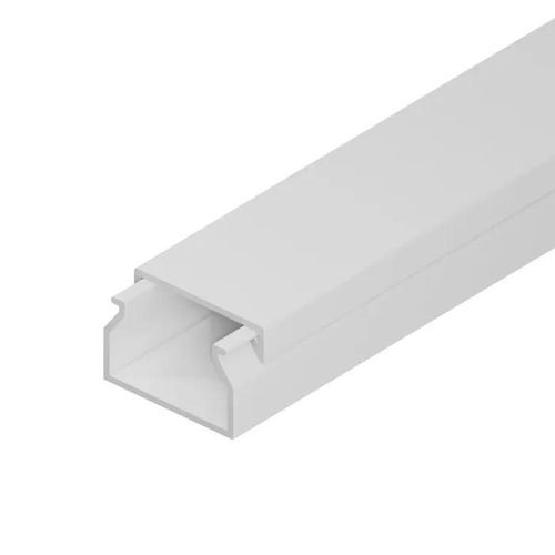 Goulotte électrique - EDO Solutions Technic - EDO777728 - Blanc - 2m - PVC