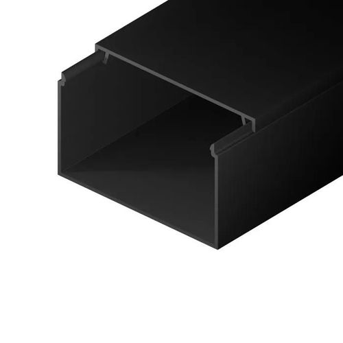 Goulotte électrique - EDO Solutions - EDO777749 - Anthracite - PVC - 2m