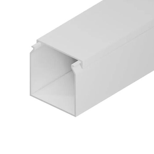 Goulotte électrique - EDO Solutions Technic - EDO777732 - Blanc - PVC - 2m