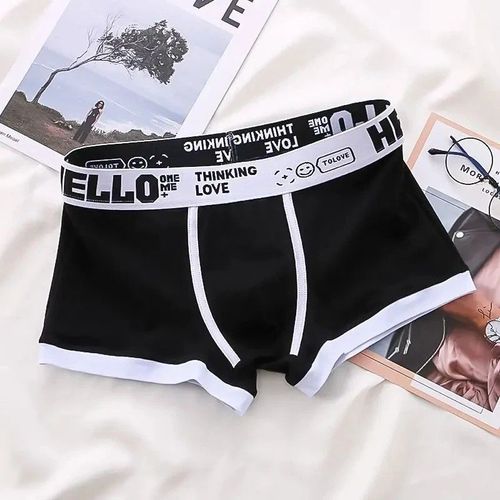 1/4 Pièces Sous-Vêtements Pour Hommes Coton Boxer Shorts Sous-Vêtements Pour Hommes Boxer Pantalon Respirant U Convexe Sous-Vêtements Pour Hommes Sexy Grande Taille