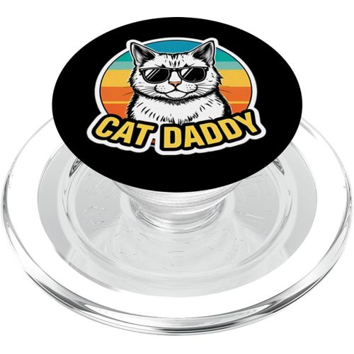 Chenquansarl- Lunettes De Soleil Rétro Pour La Fête Des Pères Popsockets Popgrip Pour Magsafe