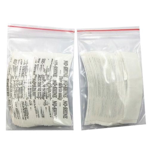 72 Pc/Lot No-Shine Perruque Bande Double Adhésif Cheveux Extension Bande Bandes Imperméable À L¿Eau Pour Toupet/Dentelle Fr