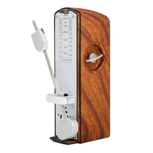 Métronome Mécanique Avec Conception Simple De Trou D¿Amplificateur À Cinq Branches, Vitesse De Métronome Réglable