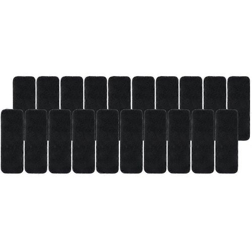 20 Pcs Ventilateur De Plafond Pales Filtres Ventilateur De Plafond Filtres À Air Ventilateur Purificateur D¿air Pads Noix De Coco Carbone Ceili