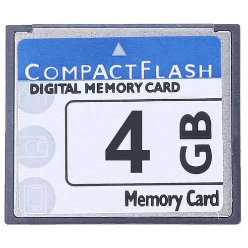 Carte mémoire Compact Flash 4 Go pour appareil photo, machine publicitaire, carte informatique industrielle
