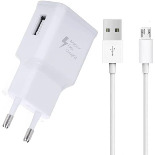 ¿ Chargeur Rapide 3a + Câble Usb Pour Sfr Staraddict 2 Plus - Chargeur Ultra-Puissant 3a Avec Câble Micro Usb -Transfert De Données Ultra Rapide